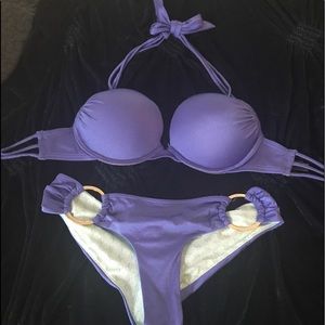 Victoria secret bombshell bikini. Violet